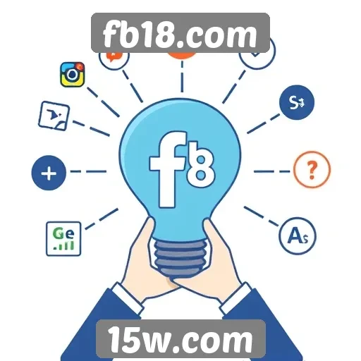 Estratégias de marketing digital do fb18.com
